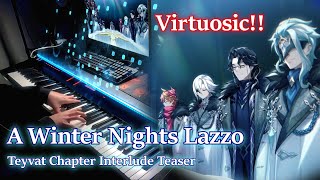 Cover art for A winter night's lazzo.