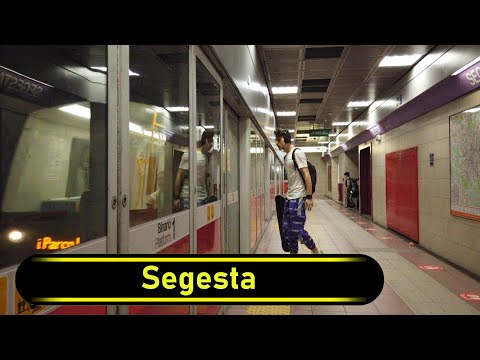 Metro Station Segesta - Milan 🇮🇹 - Walkthrough 🚶