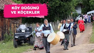 MENGEN KÖY DÜĞÜNÜ VE GELİN ALMA - KÖÇEKLER EŞLİĞİNDE