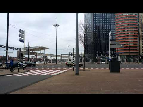 RET Rotterdam Tram 25 vanuit Wilhelminaplein naar Schiebroek