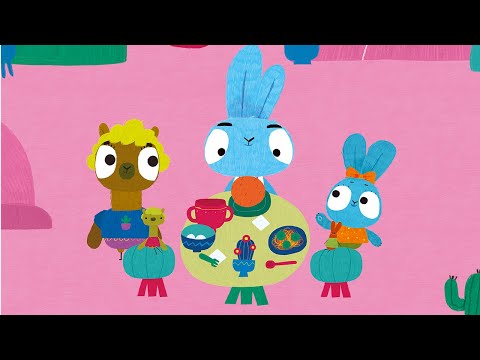 Хоробрі зайці — BRAVE BUNNIES / . Шеф-кухарі Лама Лара, Бу та Боп