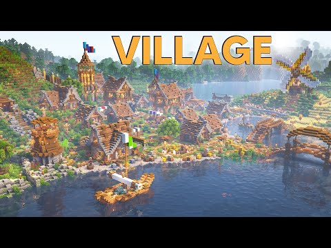Amazing Minecraft Village Transformation 1.19 FREE WORLD DOWNLOAD