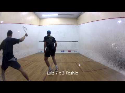 Squash 05-10-2013 - Luiz M. x Toshio - Game 2