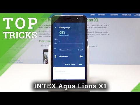 How to Activate Power Saving Mode in INTEX Aqua Lions X1 - Extend Battery Life