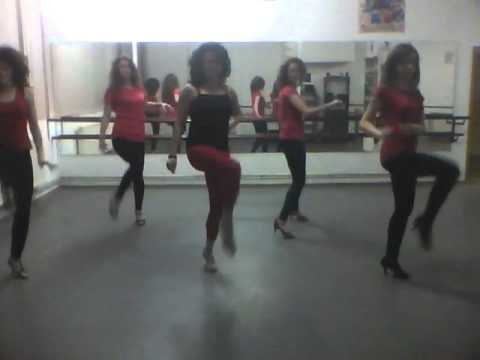 Azuccar Cha-Cha show practice