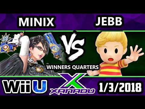 S@X 235 Smash 4 - Minix (Bayonetta, Little Mac) Vs. Jebb (Lucas, Bayonetta) - SSB4 WQ