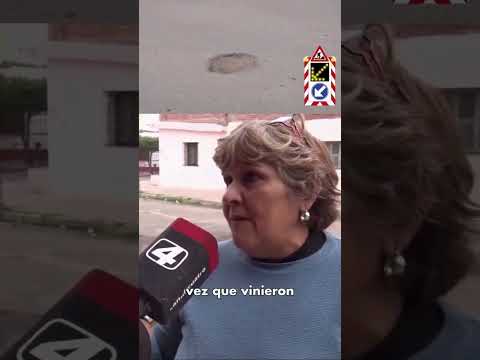 “EN 49 AÑOS NUNCA ARREGLARON LA CALLE”