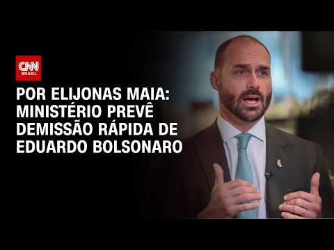 Demissão de Eduardo Bolsonaro deve sair ainda este mês | CNN NOVO DIA