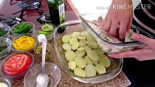 #Almoçodedomingo #rapidoefacil                         FILÉ DE PEIXE ASSADO AO FORNO ALMOÇO FÁCIL