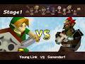 Super Smash Bros Remix N64 Remix Mode Full Playthrough As Young Link Very Hard 1 Life