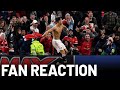 Crowd-Reactions after Ronaldo Last-Minute-Goal | Man United - Villareal 2:1 Champions League