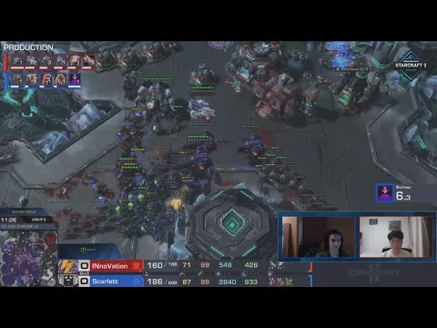 Starcraft 2 - INnovation vs Scarlett /DH Master 2020 Fall : Season Finals /Decider Match /BO3