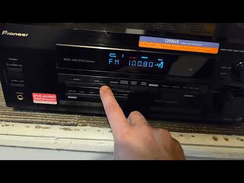 VINTAGE PIONEER MUSIC/SURROUND AMPLIFIER RECIEVER/5.1 CHANNEL image 7