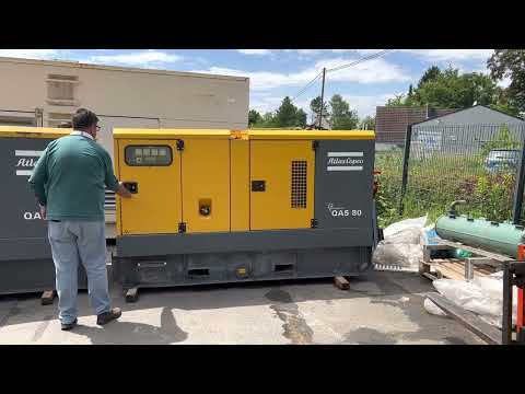 Notstromaggregat Atlas Copco QAS80 Perkins 80kVA - Nr. 585