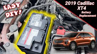 2019 - 2025 Cadillac XT4 Battery Replacement