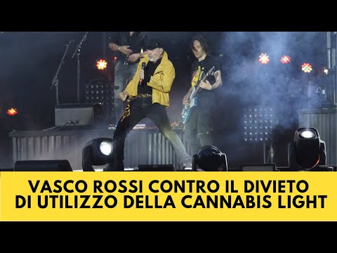 Vasco Rossi contro il divieto di utilizzo della Cannabis Light