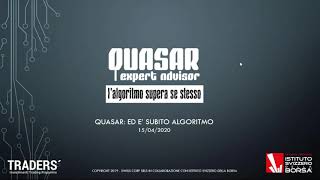 Quasar: ed è subito algoritmo.