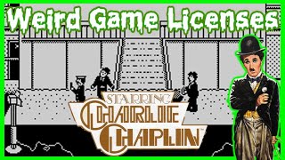 Starring Charlie Chaplin | ZX Spectrum | Weird Games Licenses