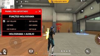 SAIU PAINEL MOD MENU PRA CONTA PRINCIPAL😱 COM ESP HOLOGRAMA MAIS AUXILIO 60% NA METADATA🤯 100% SAFE🔥