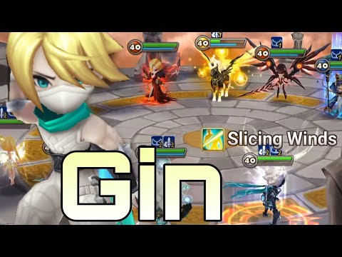 魔靈召喚 | 全光隊 | 光忍超疼😣 | SUMMONERS WAR | Team light painful with Gin