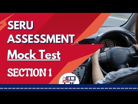Section 1 - Mock test for Transport for London (TfL's) SERU test