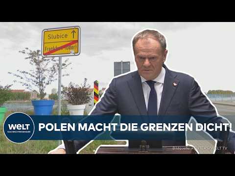 ÜBERRASCHUNG AUS WARSCHAU: Donald Tusk kündigt Kontrollen an der deutschen Grenze an