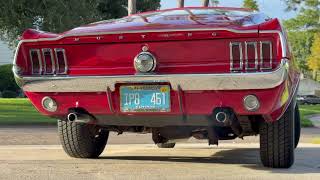 1967 Ford Mustang GT/A Fastback 390 Start Up