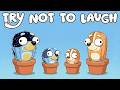 BLUEY Best TRY NOT TO LAUGH COMPILATION FULLY COOKED YTP
