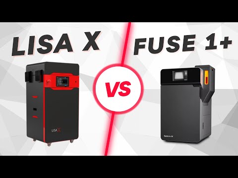 Sinterit Lisa X vs Formlabs Fuse 1+: Best Sub-$30k SLS 3D Printers | Office SLS Comparison 2023