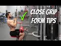 Close Grip Lat Pulldown Form | 6 Quick Tips
