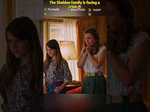The Sheldon family is facing a crisis😂 #movie #youngsheldon #film #movieclips #funny #tvshow