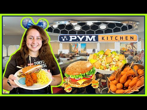 I ate at PYM KITCHEN Buffet in DISNEYLAND PARIS! Full Experience 2025