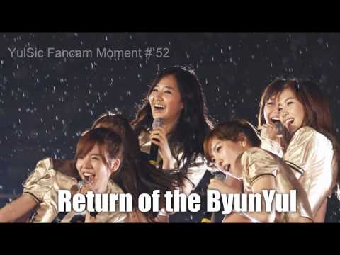 [100716] SNSD Yulsic 율싴 Fancam Moment # 52 - Return of the ByunYul