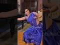 Shobana Dance In Low Waist Saree