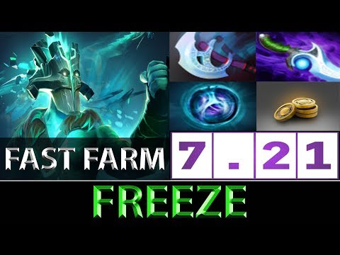 Freeze [Juggernaut] 18 Kills Fast Farm New Patch ► Dota 2 7.21