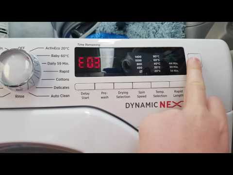 Hoover messed up, drain error and empty