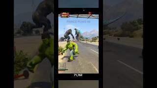 gta 5 hulk vs kong #gta5 #gta #shorts #hulkvskong