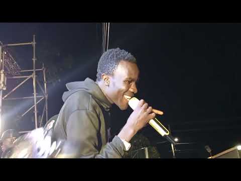 Aroji Chogo performing Min nyathina live at Kadalas Experience in Homabay