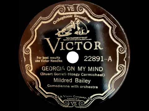 1931 Mildred Bailey - Georgia On My Mind