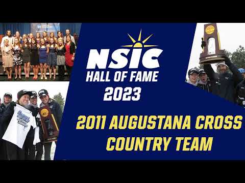 2023 NSIC Hall of Fame - 2011 Augustana University  Women’s Cross Country Team
