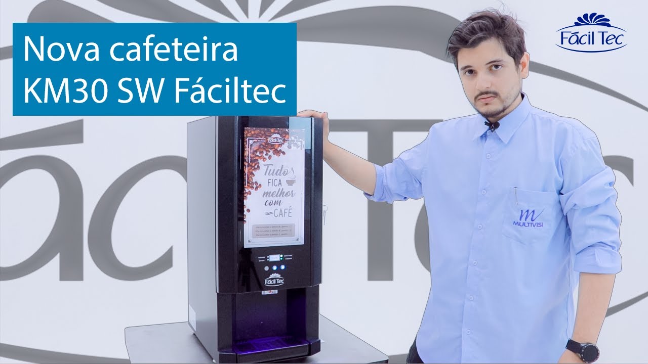 FácilTec | Conheça a Máquina de Café Automática de Balcão KM-30SW