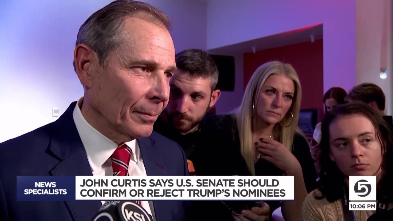 John Curtis says Senate should confirm or reject Trump’s nominees