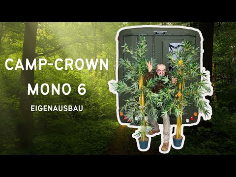 Camp Crown Mono 6  - Die nahtlose Wohnkabine mit Eigenausbau - "Tactical Style" Pickup Camper