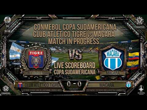 Club Atletico Tigre vs Macará | Watchalong & Live Score | CONMEBOL Copa Sudamericana
