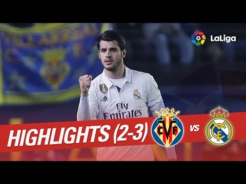 Resumen de Villarreal CF vs Real Madrid (2-3)