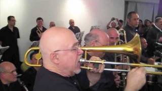 The Mambo Legend trombones at Julia deBurgos Cultural Center in East Harlem, 3/25/09