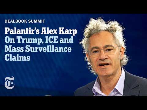 Palantir C.E.O. Alex Karp Defends Aiding Trump’s Immigration Policies