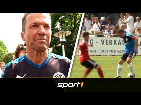 Comeback mit 57! Lothar Matthäus zaubert wie früher | SPORT1