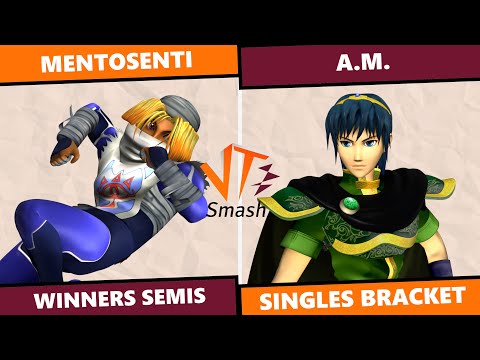VT Sept Monthly: Winners Semis - MentoSenti (Sheik, Marth) vs A.M. (Marth, Fox) SSBM Singles