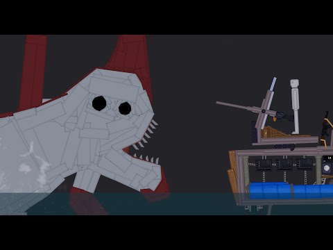 Reaper Leviathan Attacks Humans In People Playground